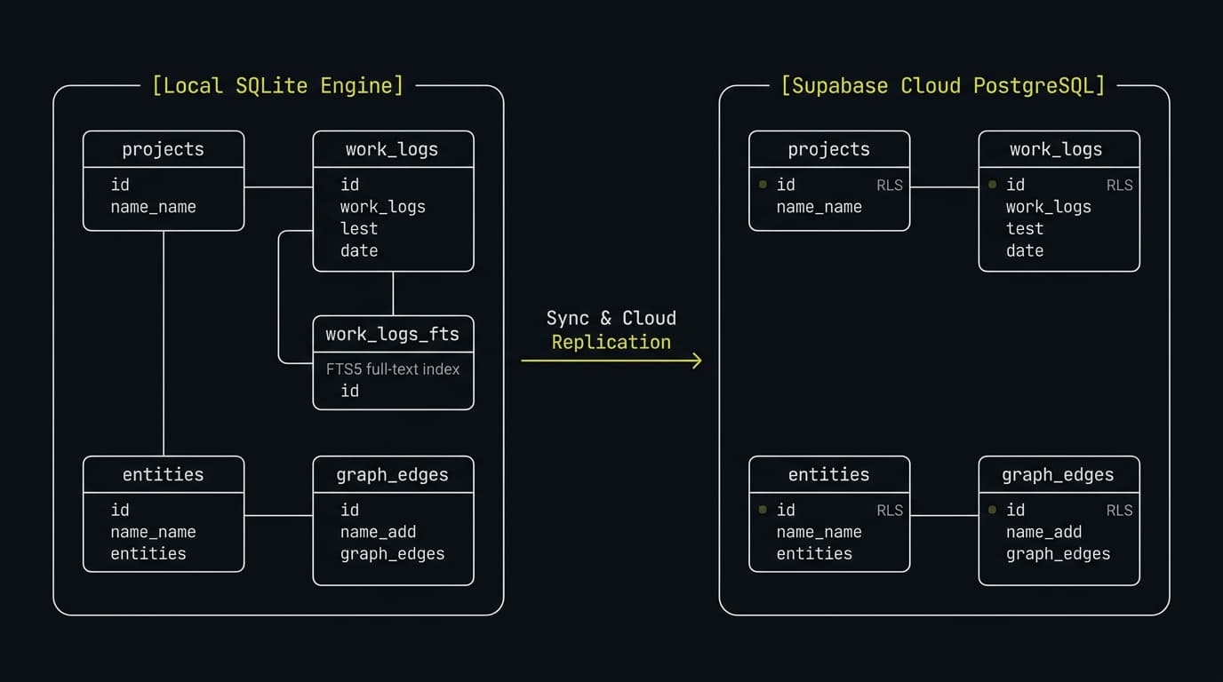REMI Database & Supabase Cloud Sync Schema